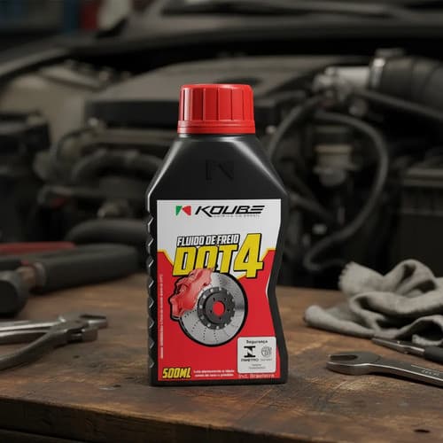 Fluido De Freios Dot 4 500ml Automotivo Oficial Koube