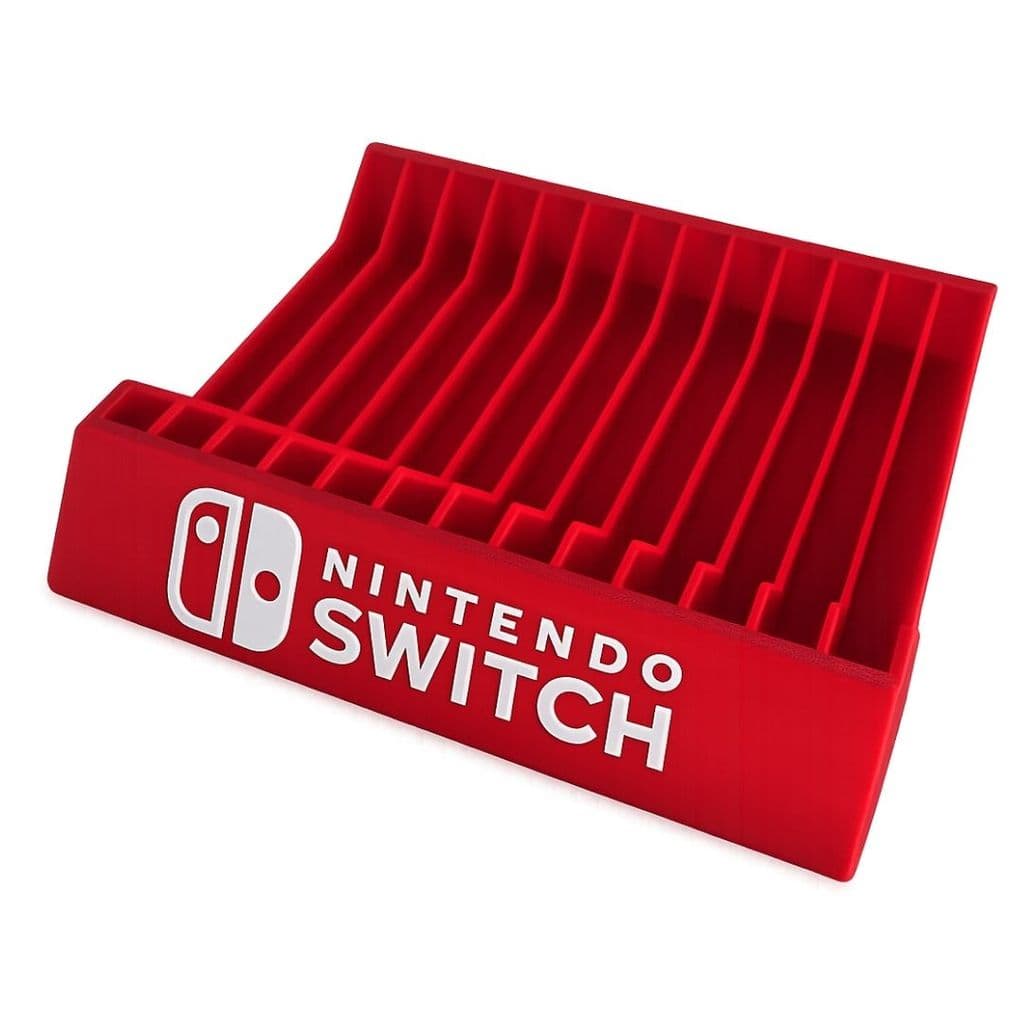 Suporte Jogos Nintendo Switch Organizador Cartuchos Gamer Criativo Acessório Estilizado Decorativo