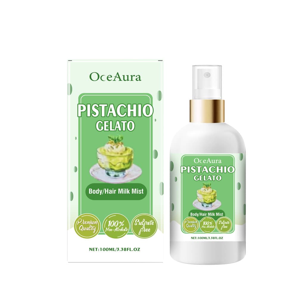 Spray Hidratante Corporal OceAura (Sorvete) - Hidratante, Refrescante, Adequado para Cuidado do Corpo Inteiro e do Cabel