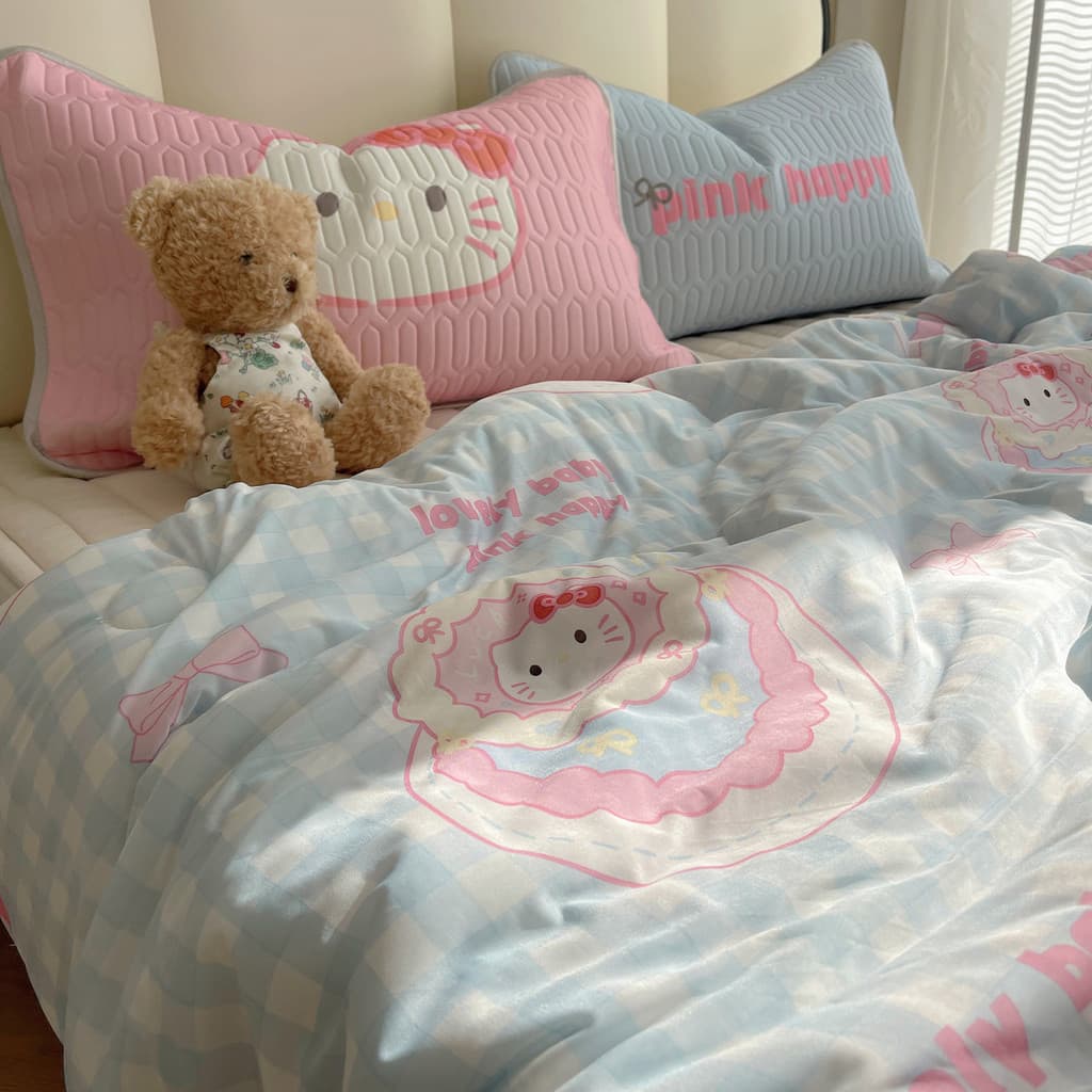 Ins Blogger Style Summer Cool Quilt Ar Condicionado Colcha Verão Super Cool Feeling Pele de Gelo Colcha Fina Único Duplo