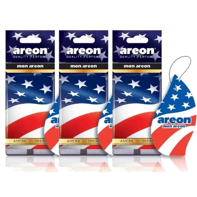 Kit 3 Aromatizante de Carro Mon Areon - American Dream