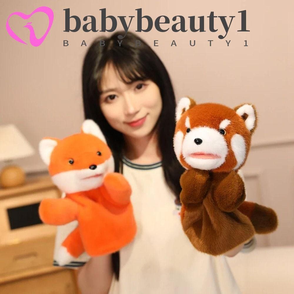BABYBEAUTY1 Fantoche De Mão Animal , Brinquedos De Tubarão De Pelúcia Recheados De Pato De Boca Móvel , Contar Histórias