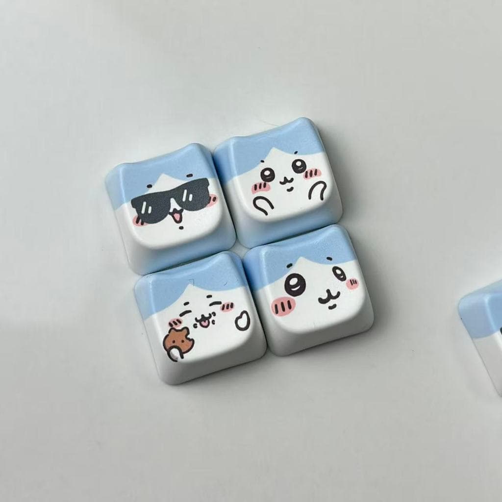 Única página Keycap Flipper Jii Kawa bonito menina chave suplementar de alta aparência criativo moa altura Material PBT