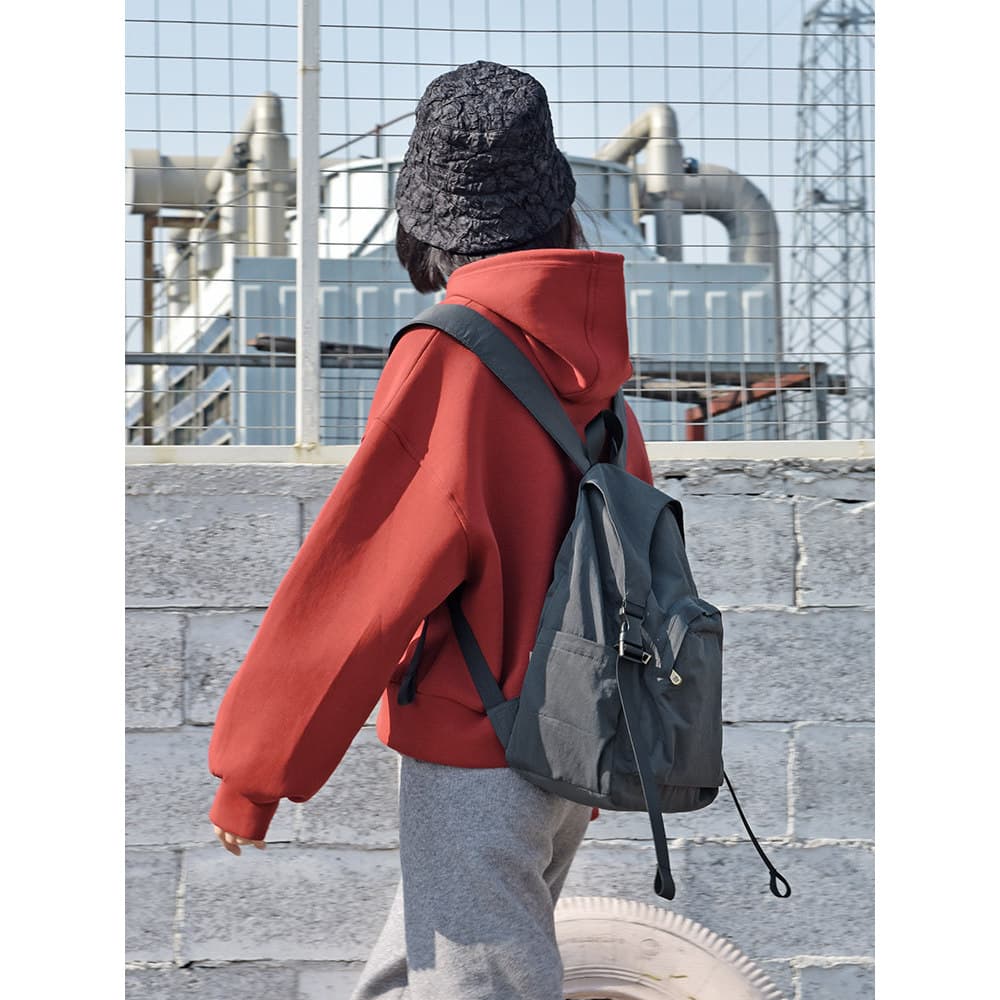 Simples Commuter mochila moda estudante mochila Original nicho pano saco estilo Unisex mochila esportiva Casual