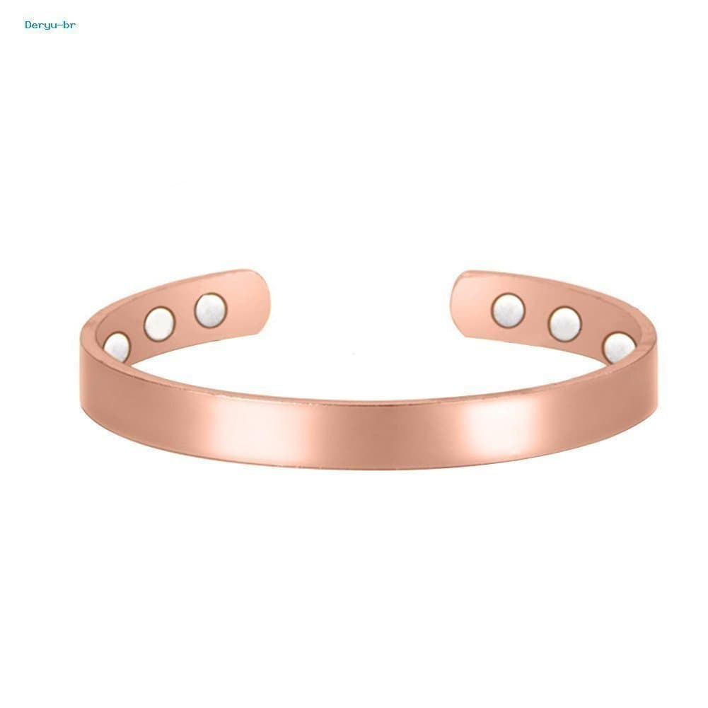 Pulseira De Cobre De Cura Da Moda Bangle Terapia Magnética Jóias Presente