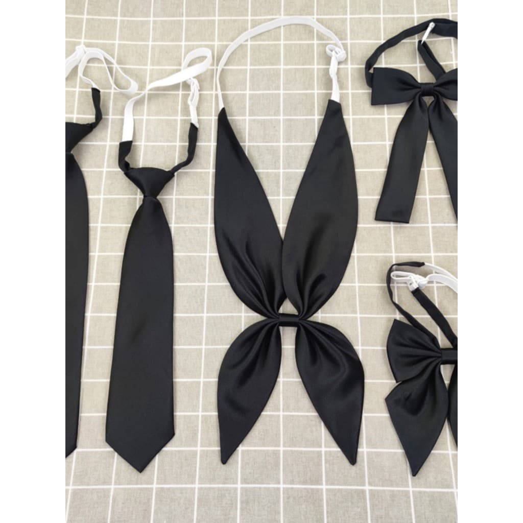Jk gravata borboleta cor sólida preta gravata borboleta flor livre crianças estudante gravata Formal Wear masculino femi