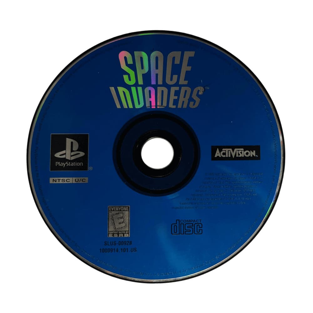 Jogo Space Invaders PS1 Original Somente Disco (Seminovo)