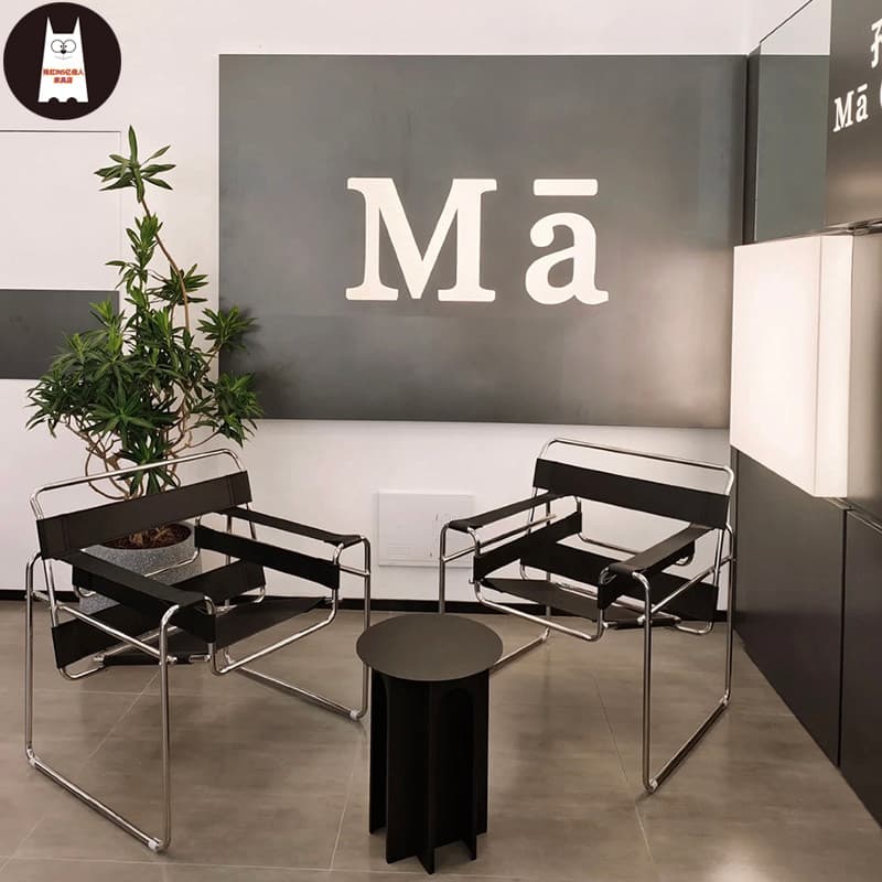 Designer único sela de couro lazer Vasley reclinável negociação café leite loja chá Medieval Hotel cadeira jantar fezes