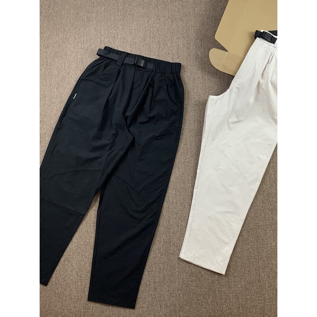 Calças de secagem rápida estilo Casual ao ar livre feminino verão solto cinto Leggings calças leves calças esportivas re