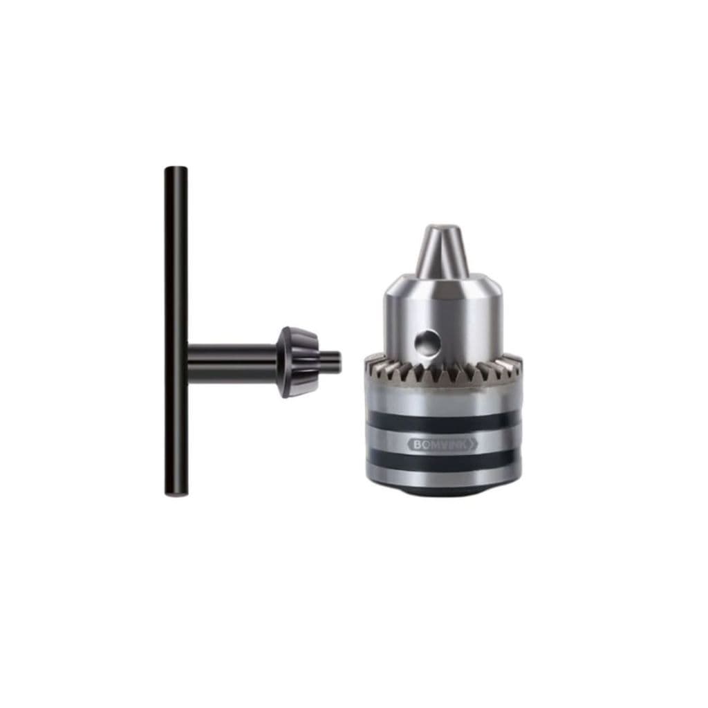 Mandril com Chave de Aperto 3/8" x 24F Rosca 1,5 a 10mm para Furadeira