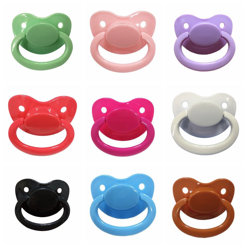 Ss 1PC Adulto Chupeta Tamanho Silicone Sucção Mamilo Presente Engraçado Grande