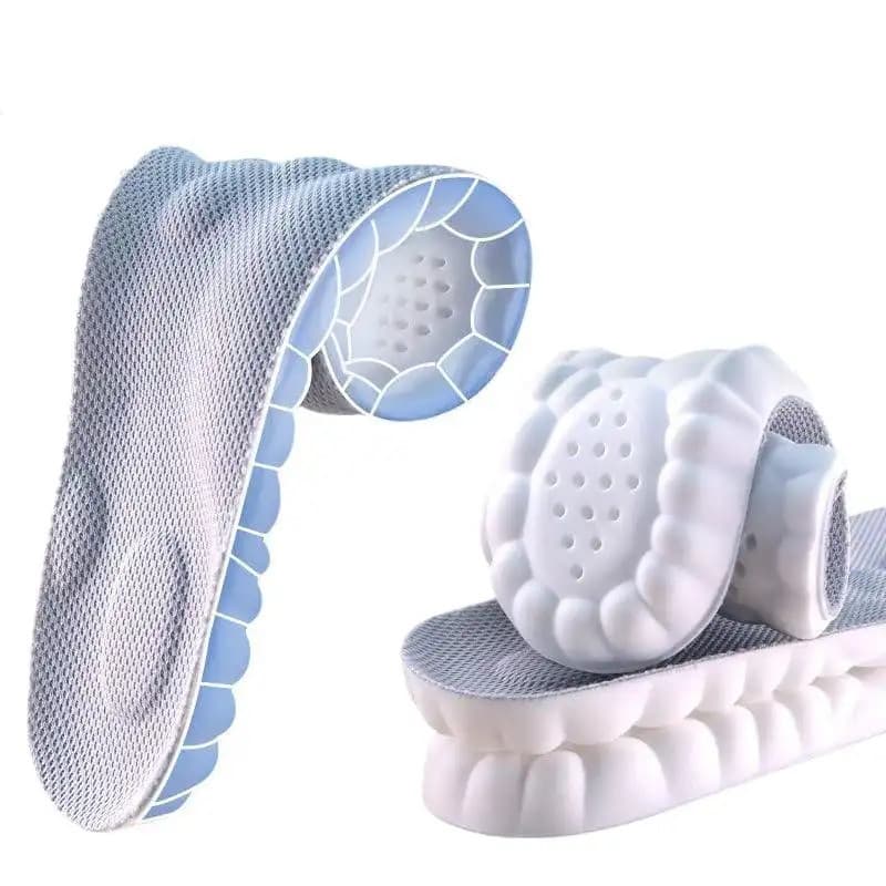 Palmilhas de Sapato Macias, Elásticas e Respiráveis - Leves e Absorventes de Suor, Confortáveis para Pés Sem Cansaço em