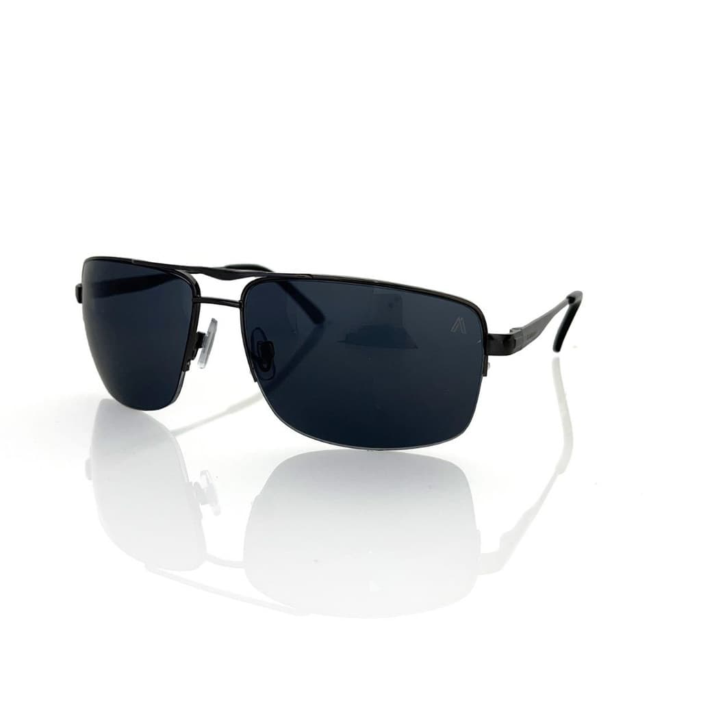 OCULOS DE SOL MASCULINO - AMORATTI - B5368 - CHUMBO/L. CINZA