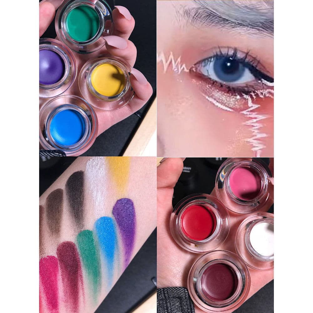 Cos cor delineador sobrancelha lápis tintura creme de sobrancelha branco vermelho verde azul roxo cor Chocolate preto ro