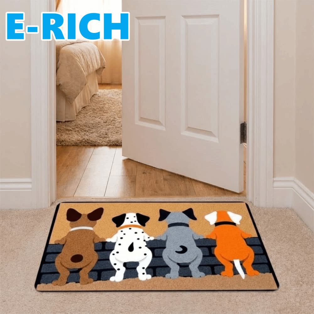 Tapete Absorvente ERICH1 , Tapetes De Porta Antiderrapantes E Resistentes A Manchas , Macio De Decoração Para Casa Com P