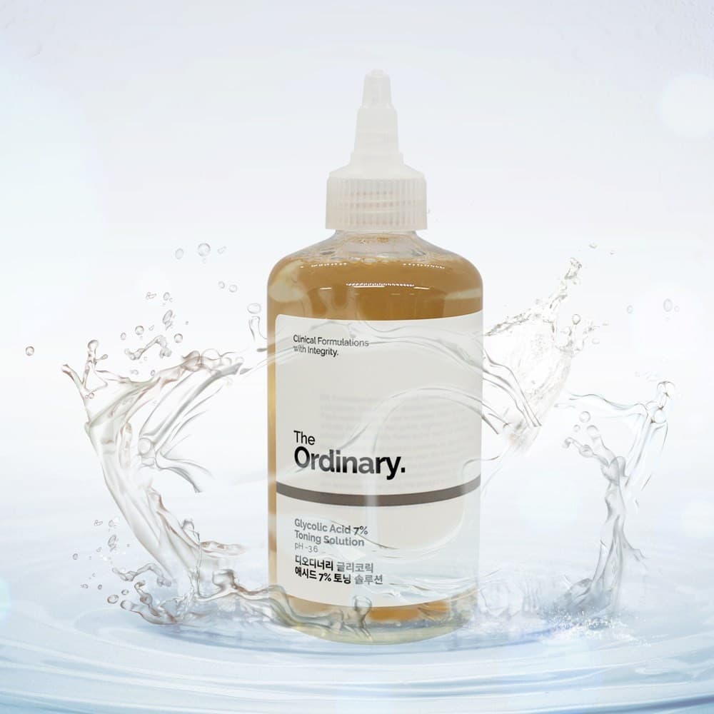 100ml The Ordinary Glycolic Acid 7% Toning Solution 240ml / Ferment 30% Milky Toner GHOZ