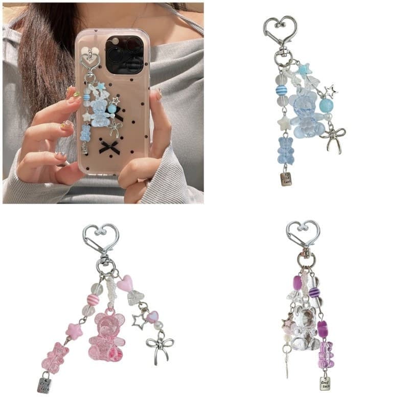 Boné Ecológico Resina Telefone Charme Chaveiro Permanente Para Meninas Mulheres Moda Casual Decorativa