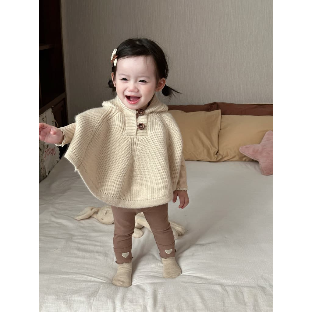 Capa de bebê jaqueta primavera outono meninas manto exterior solto camisola com capuz xale moda outono camisola