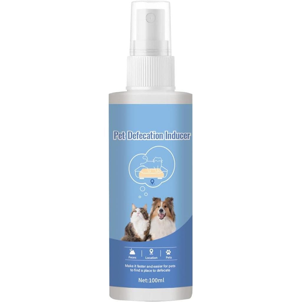 Spray de treinamento não tóxico para cães.