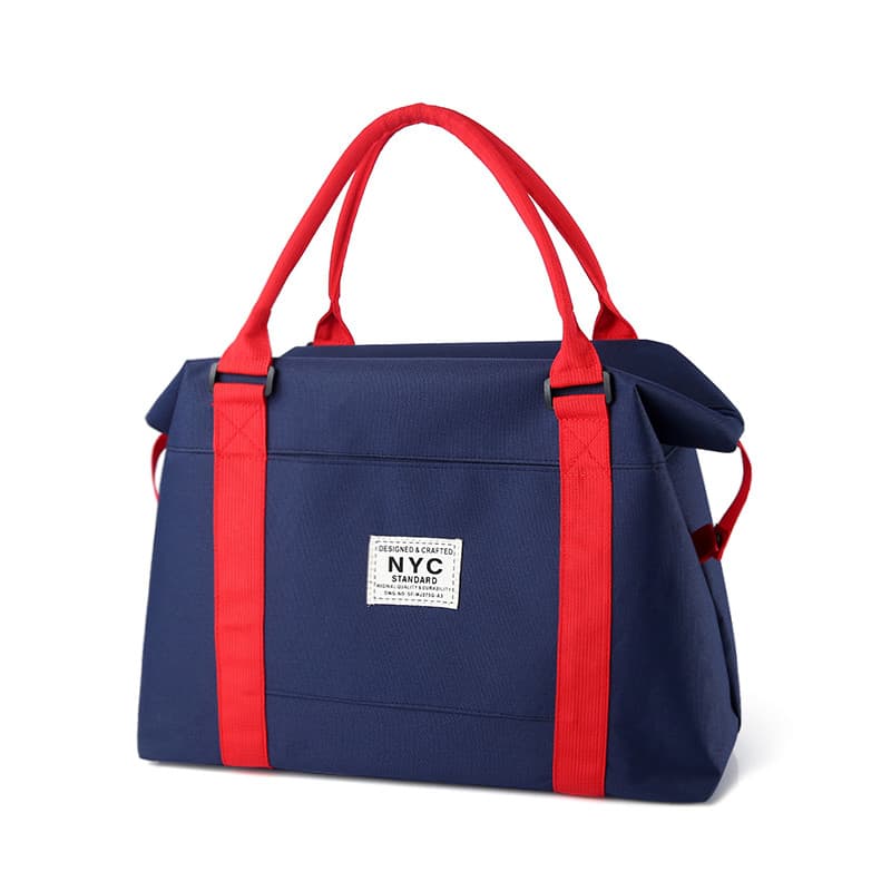 Bolsa de viagem portátil de grande capacidade, leve, academia, negócios, viagem, armazenamento, à prova d'água, pode cob