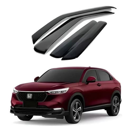Calha De Chuva Nova Hrv Turbo 22 A 25 Preto Fumê