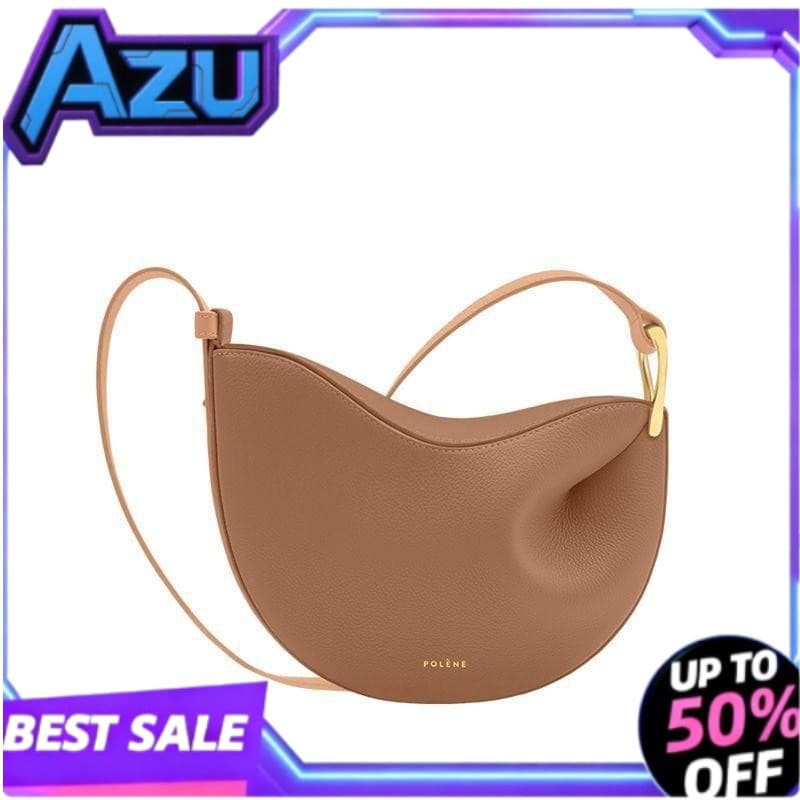 Bolsa De Sela De Couro Para Mulheres – Outono Inverno Moda Pequena Ervilha Crossbody De Ombro Único
