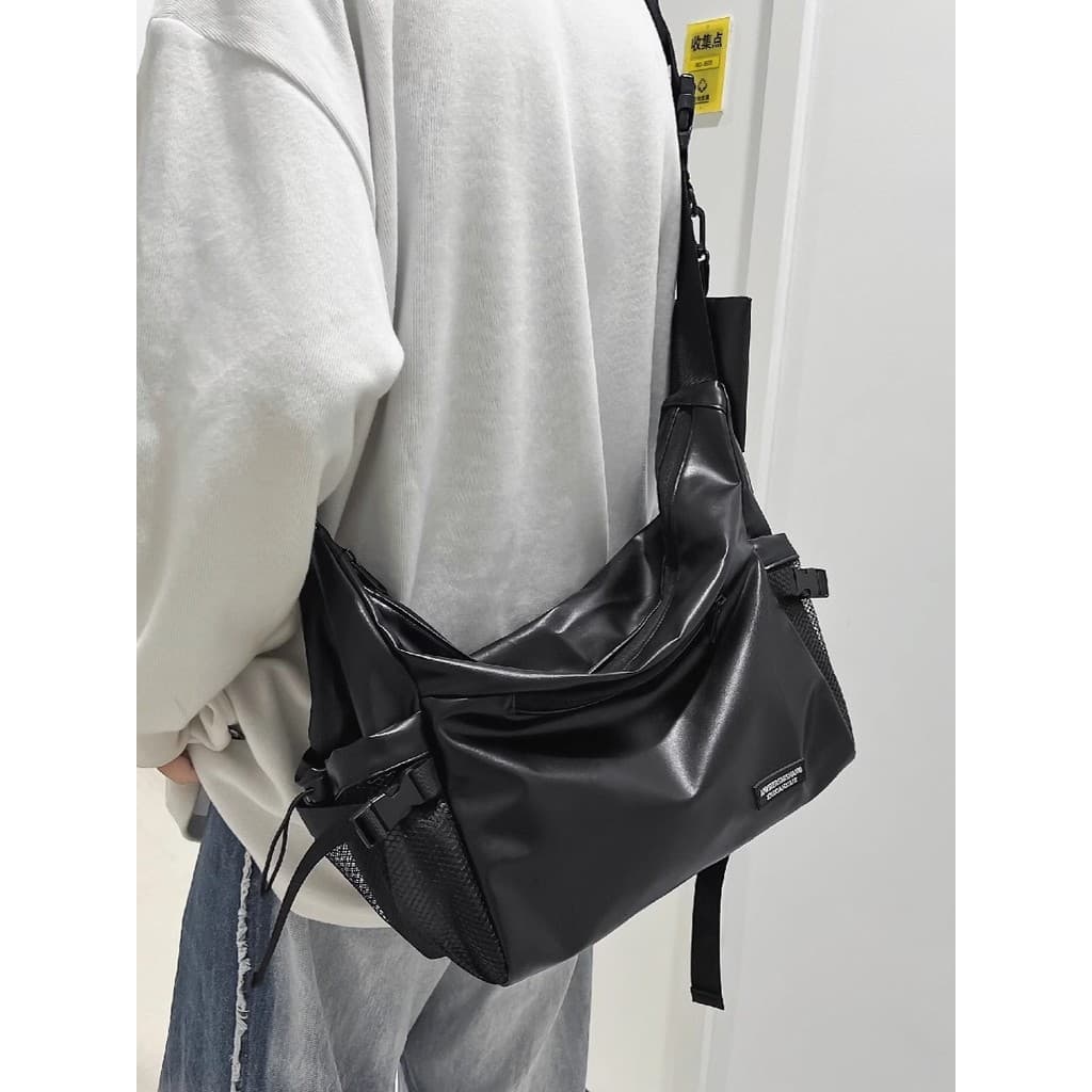 França Colorin Kite mensageiro saco masculino ins Casual bolsa de ombro grande capacidade mochila esportiva masculina