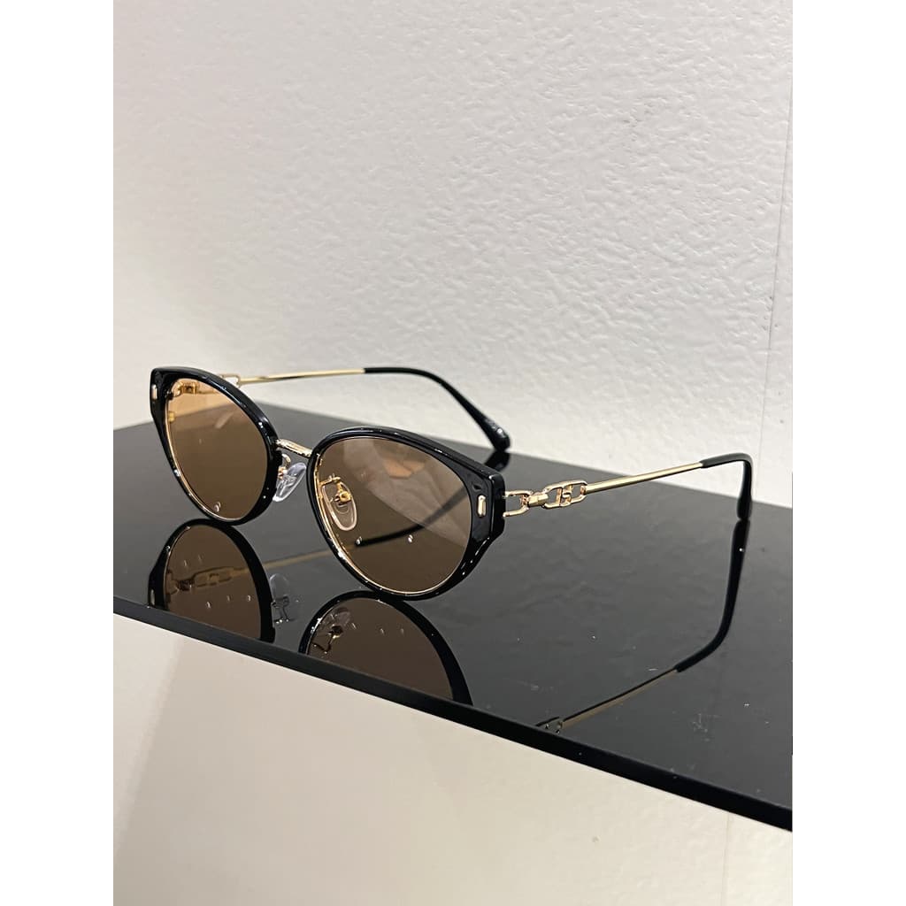 Versão coreana estilo passarela óculos de sol olho de gato feminino High-End exclusivo óculos de sol Anti-ultravioleta p