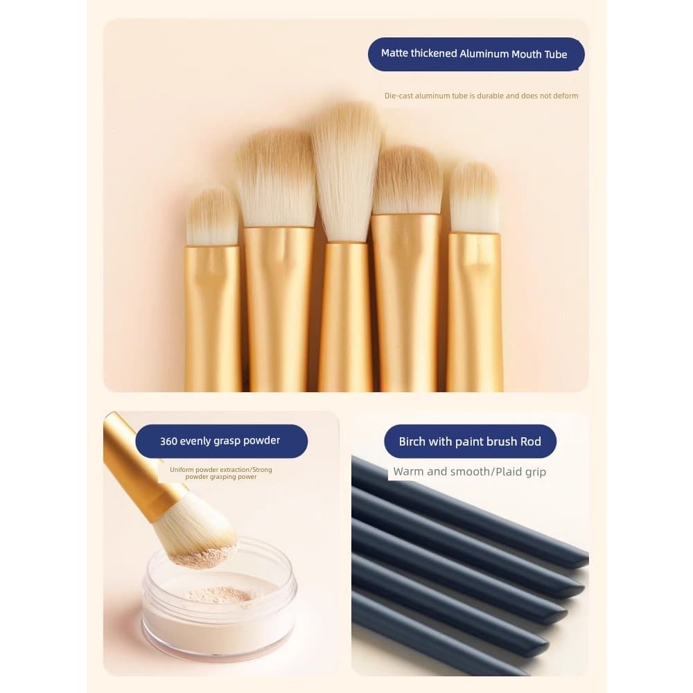 pincel maquiagem kit pincel maquiagem profissional Conjunto de pincéis de maquiagem conjunto completo sombra escova lâmi