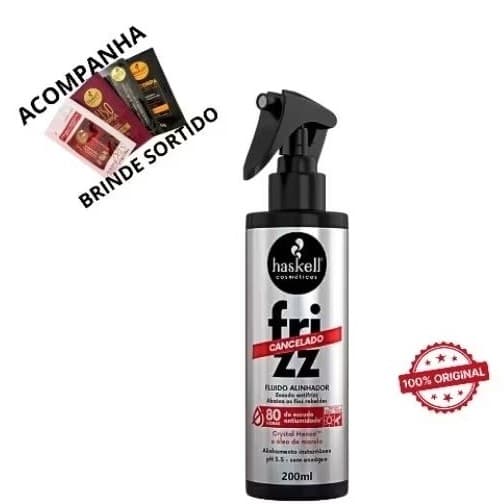 Fluido Alinhador Frizz Cancelado Antifrizz com Proteção Térmica Haskell