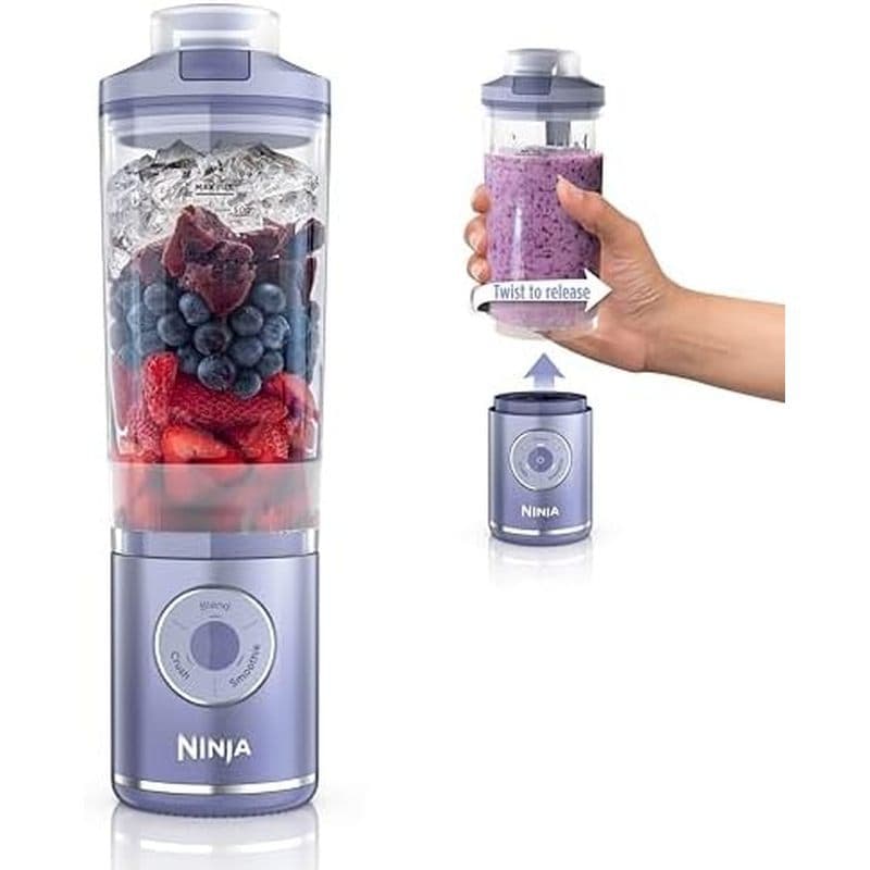 Sem Fio , Navio , oz Safe , BC251LD Portátil + Smoothie Removível , Gelo & amp ; Blend , Blender Go , Lavender , Crush ,