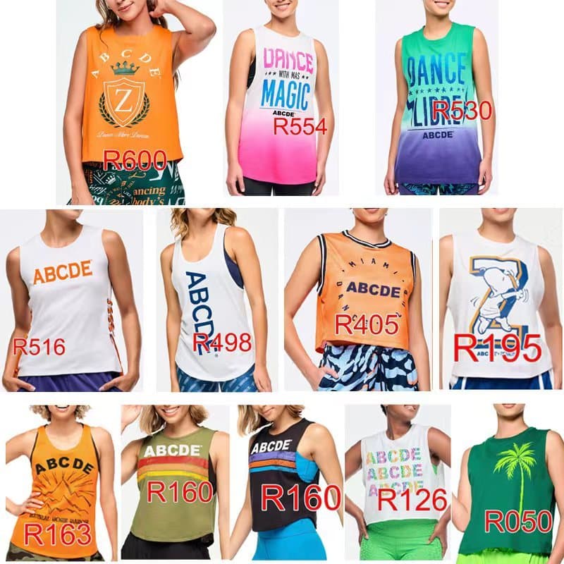 Camiseta colete ZW Fitness R050 160 163 405 498 516 530 554
