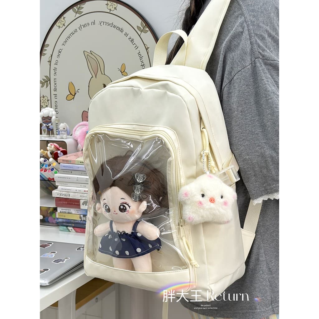 Mochila estilo Preppy estilo japonês 20CM bolsa de bebê estudante do ensino médio bolsa escolar de grande capacidade JK