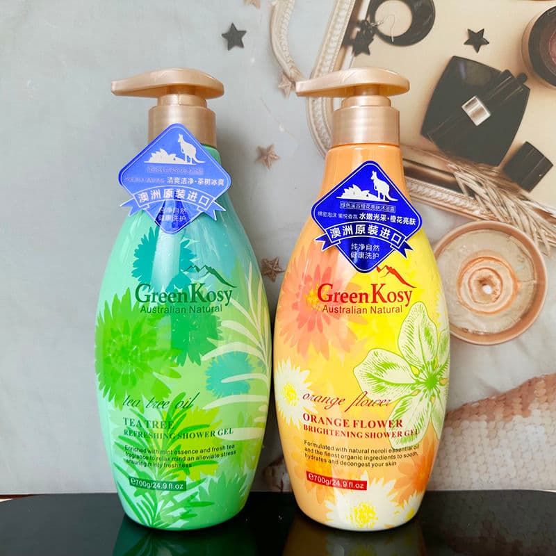 Green Valley Green Valley Flor de Laranja Iluminando a Pele Gel de Banho Hidratante Fragrância Hidratante Rejuvenescedor