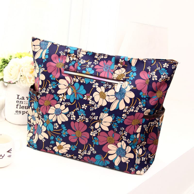 Bolsa de náilon feminina primavera All-Match bolsa feminina bolsa de ombro Casual grande saco europeu americano moda pan