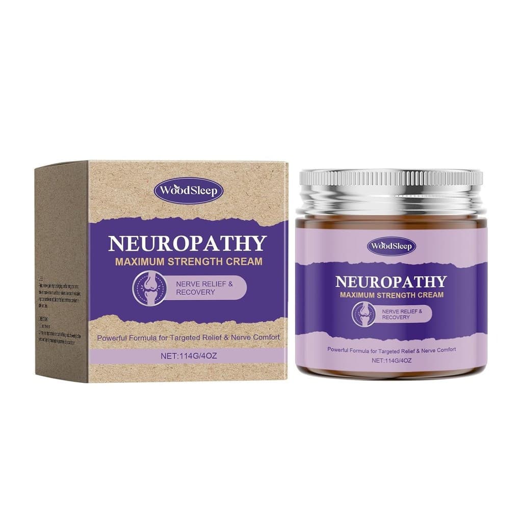 Creme para Neuropatia, Creme Corporal para os Pés, Creme de Magnésio para Neuropatia, Manteiga Corporal de Magnésio Hidr