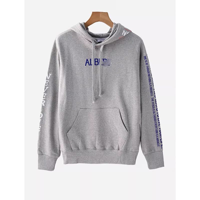 XXX série moda Street Wear primavera outono novo estilo das mulheres dos homens mesmo estilo algodão solto bordado molet