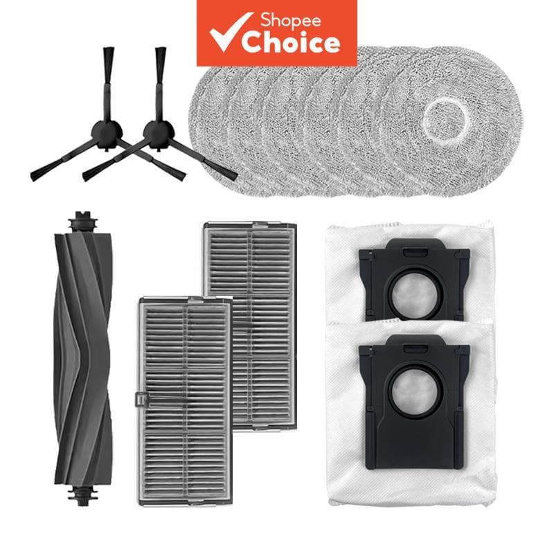 Kit de peças de reposição para aspirador robô Dreame - Escova lateral principal, filtro / D20 / L10S / L30S Ultra