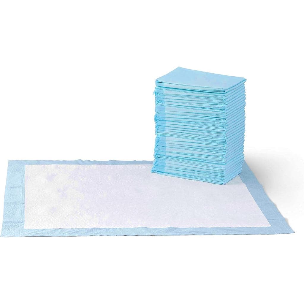 Tapetes absorventes básicos para urina de animais de estimação, com design à prova de vazamentos de cinco camadas e seca