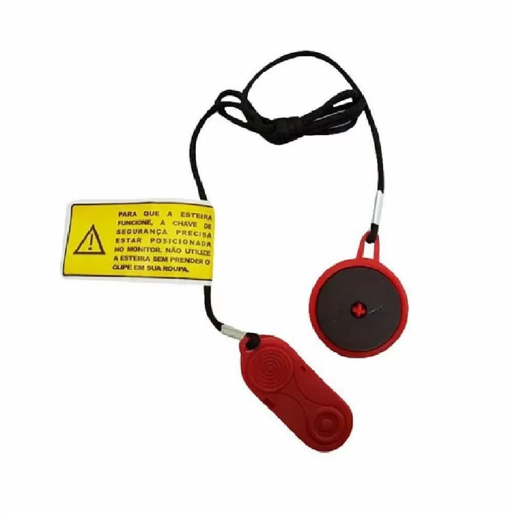 Chave de Segurança para Esteiras Athletic Original Universal ( Racer, Advanced, New Extreme e mais )
