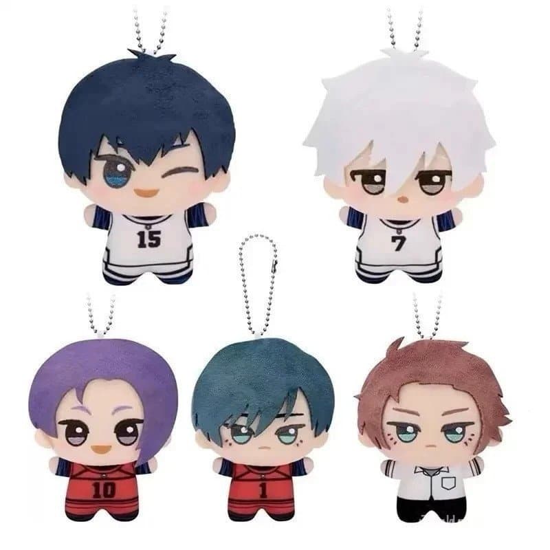 202510cm Novo Chaveiro de Pelúcia Blue Lock Yoichi Isagi Nagi Seishiro Mikage Reo Rin Itoshi Sae Figura de Ação Br2I
