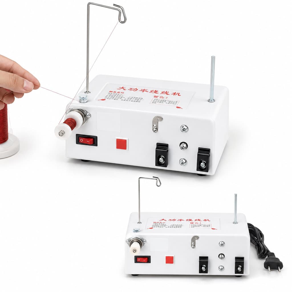 Enchedor De Bobina Elétrico Automático Com Sensor 110V Ou 220V Portátil Escolha A Voltagem