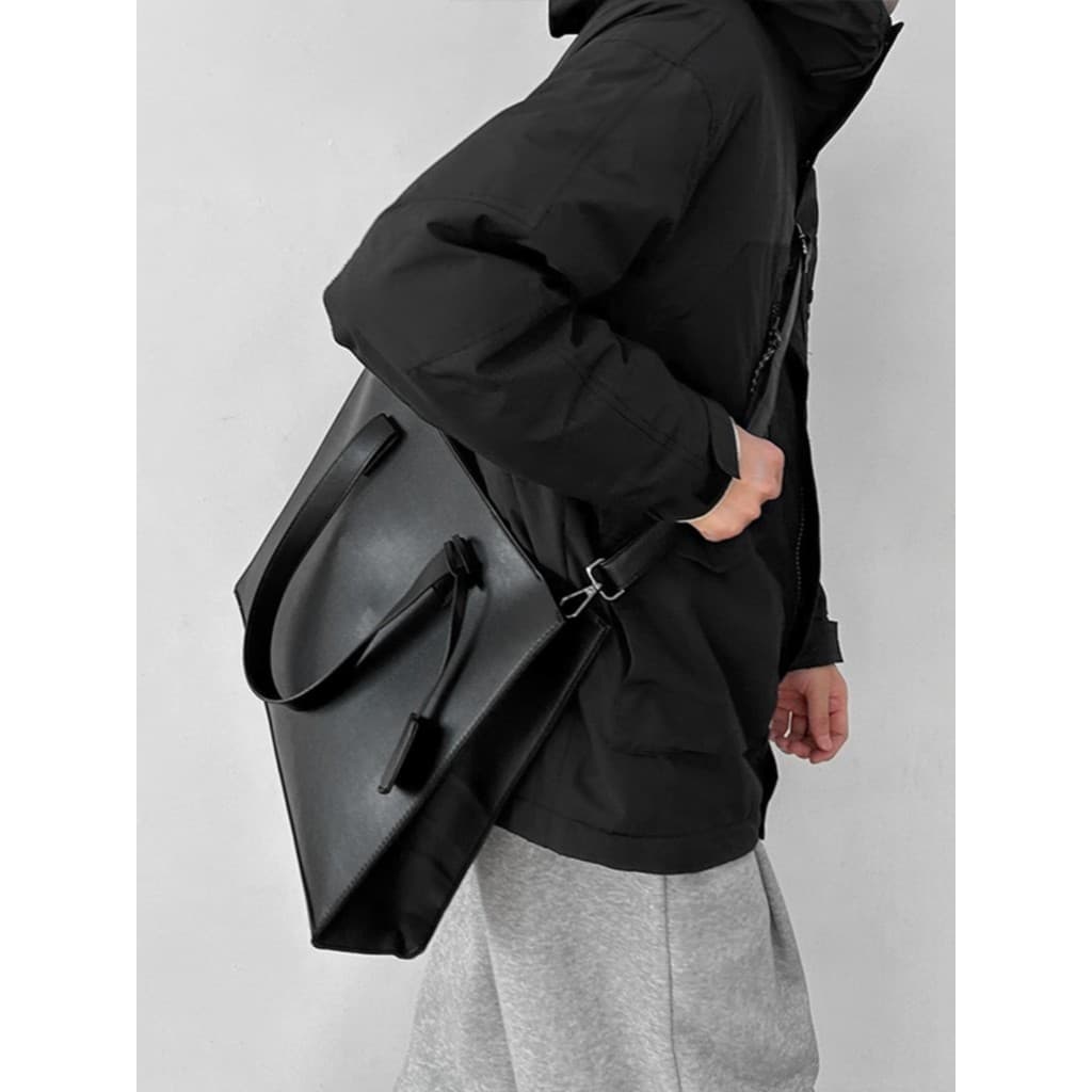 Versão coreana moda mensageiro saco masculino negócios portátil saco simples All-Match sacola Commuter bolsa na moda mas