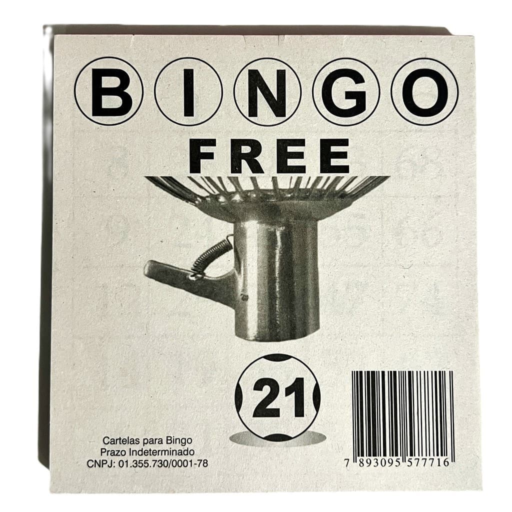 Kit Cartela De Bingo Free com 02, 03 ou 04 Blocos (400 Folhas)