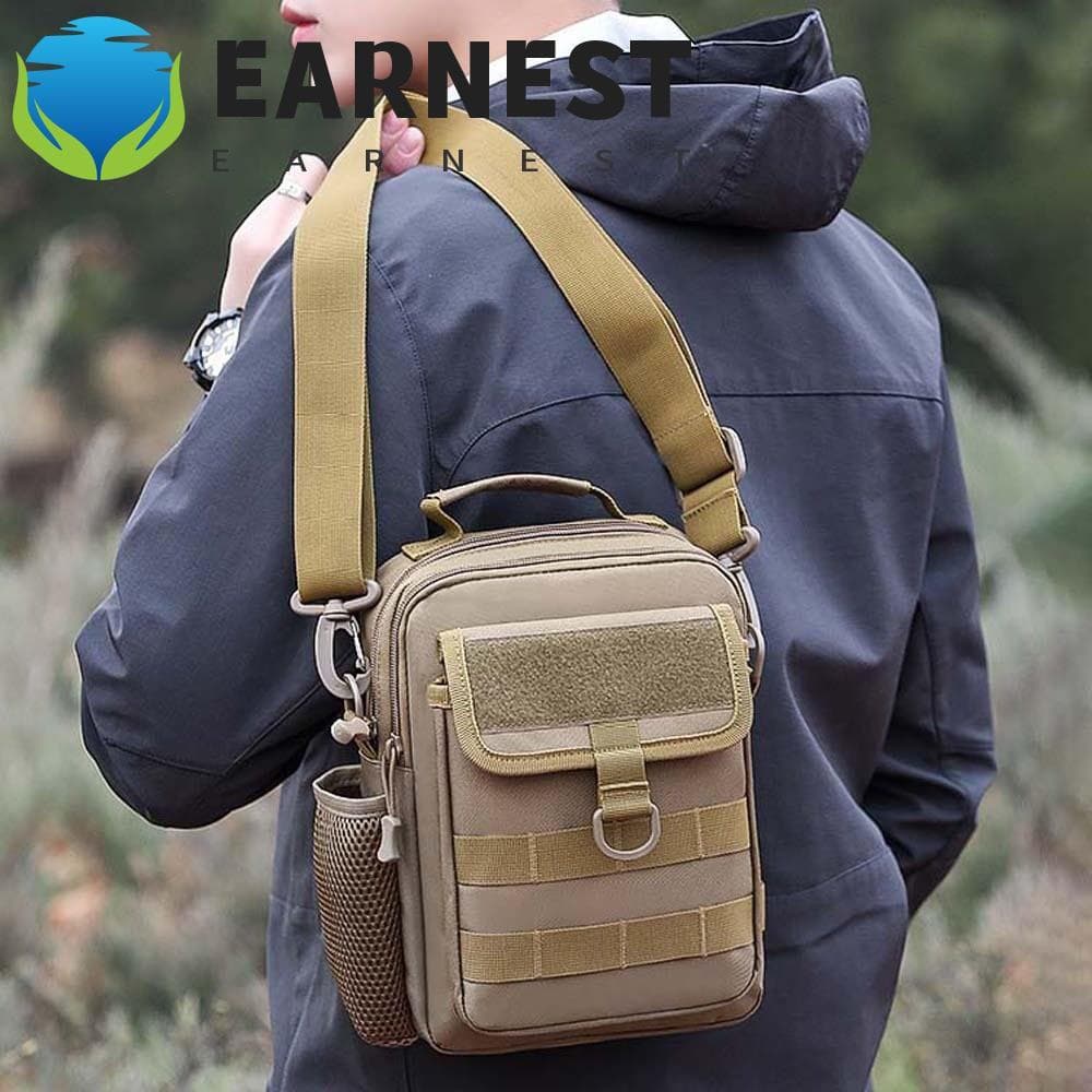 Bolsa De Peito De Nylon EARNEST , Esportiva Multifuncional Masculina Minimalista De Grande Capacidade , Cor Sólida