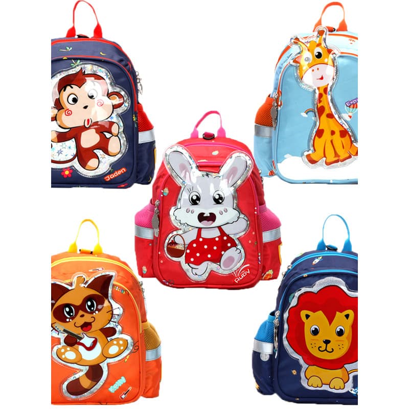 Faca do exército suíço dos desenhos animados Animal mochila reduzir carga Ridge proteção bonito saco de escola das crian