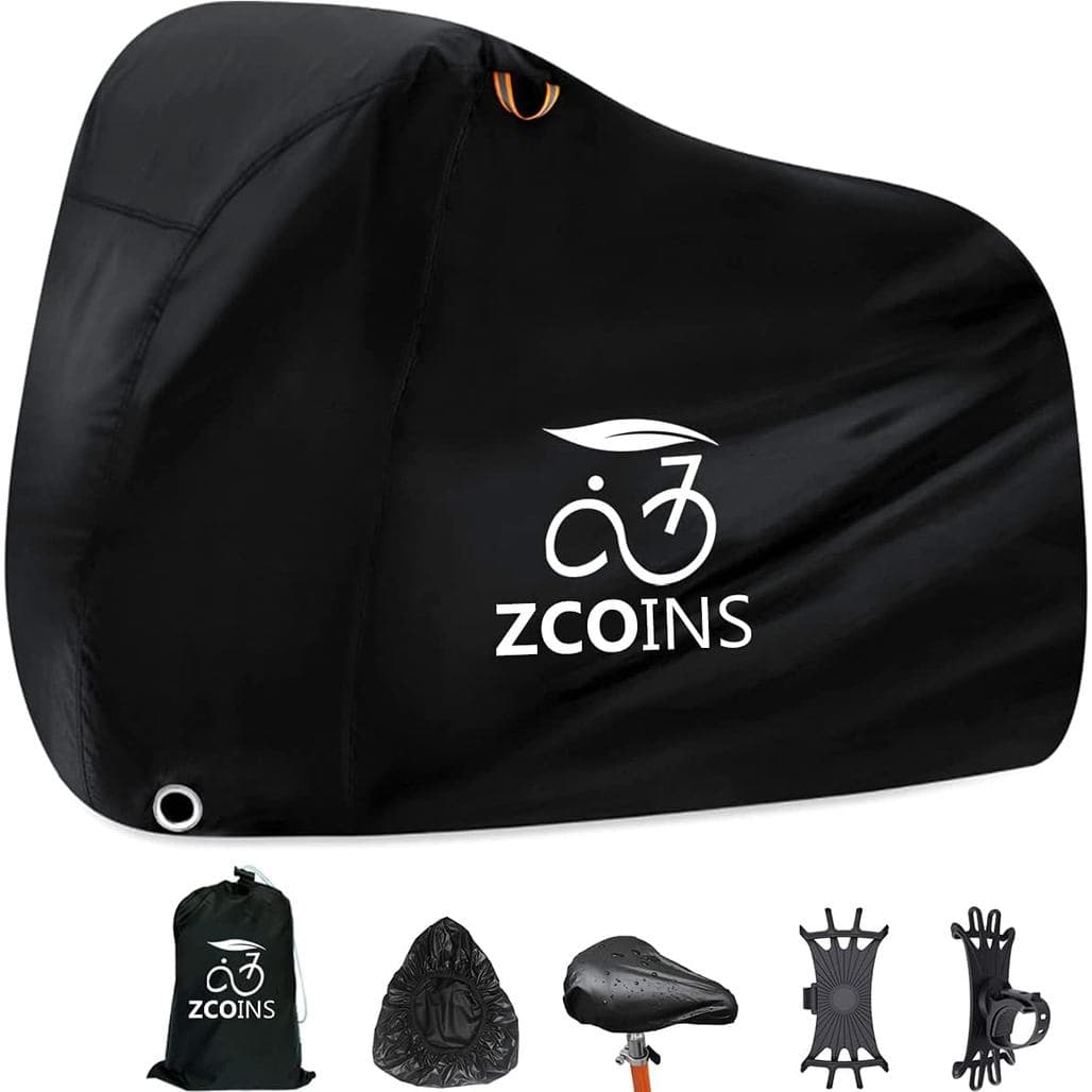 Capa para Bicicleta de Alta Densidade, Impermeável, para 1 ou 2 Bicicletas, Capa Leve e Durável 210D para Armazenamento
