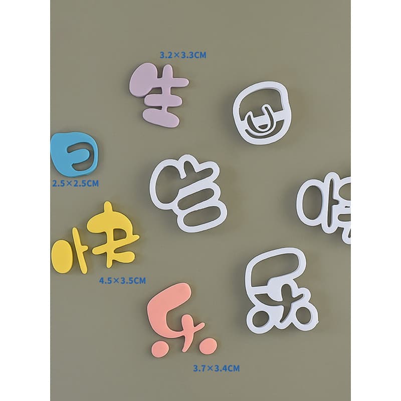 Feliz aniversário corte morrer feliz aniversário Fondant bolo decoração biscoito corte morrer impressão cozimento morrer