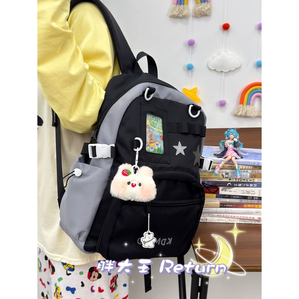 Design de alta qualidade destacável camada de dor escondida mochila feminina estudantes do ensino médio estudantes do en