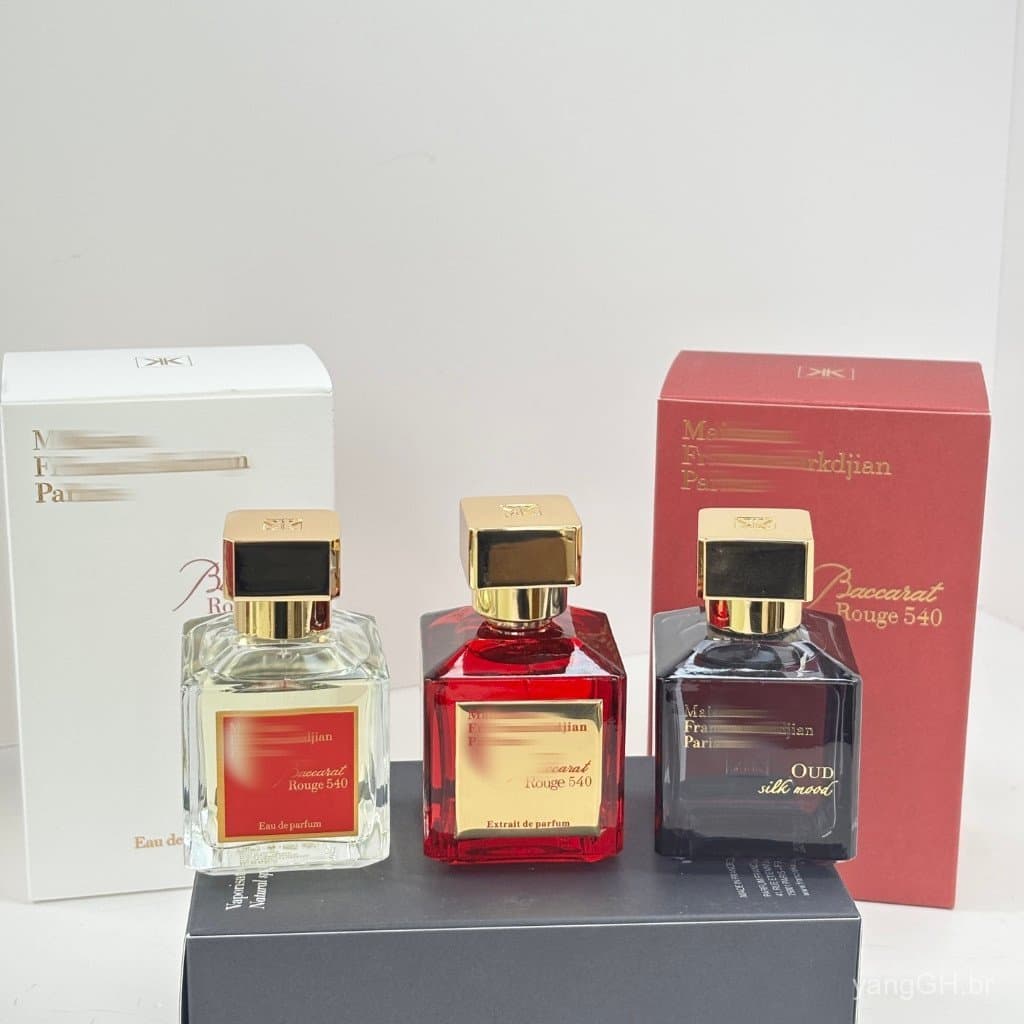 Perfume 627 MFK 70ml Baccarat Rouge 540/Grand Soir/Oud Satin/Rose/Aqua/Kurky - Fragrância de Luxo de Nicho de Alta Fixaç